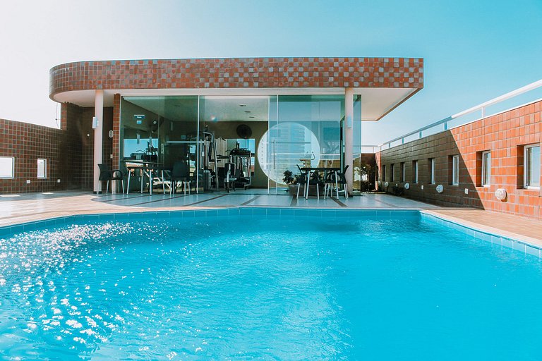 Flat Vista Parcial Mar em Petrópolis by Qavi