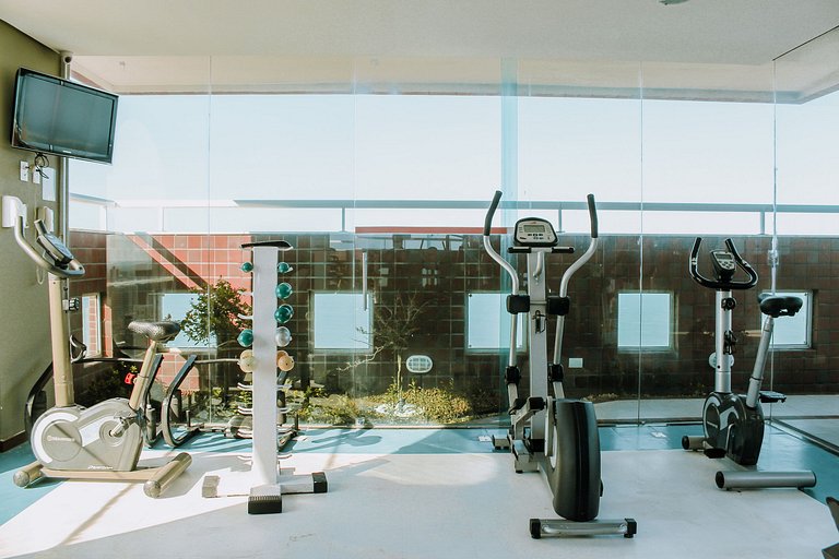 Flat 1109 Vista Parcial Mar em Petrópolis by Qavi