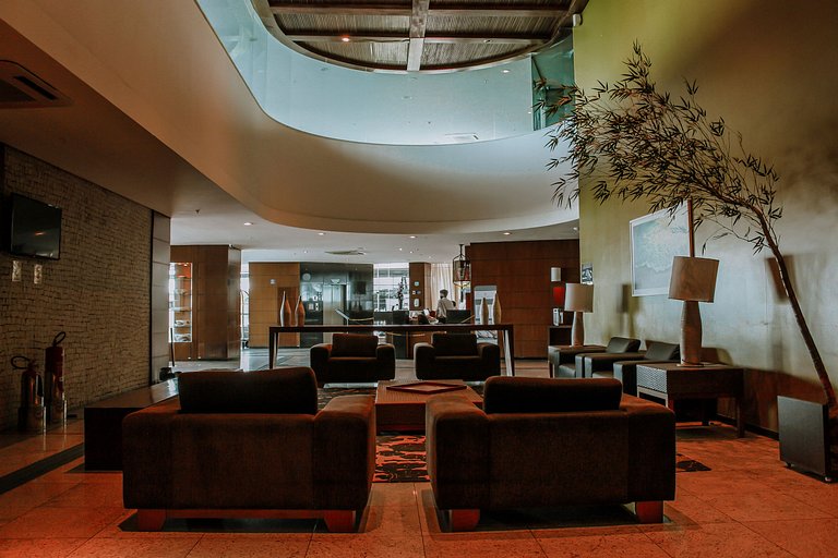 Flat 1009 Vista Parcial Mar em Petrópolis by Qavi