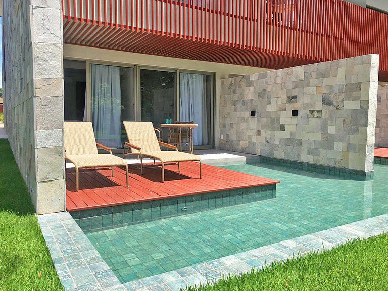 Flat Ile de Pipa Deck Molhado Maldivas by QAVI