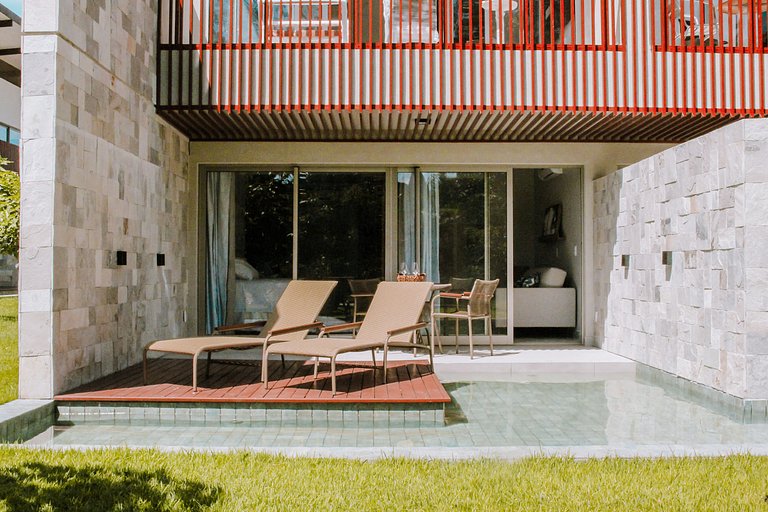 Flat Ile de Pipa Deck Molhado Maldivas by QAVI