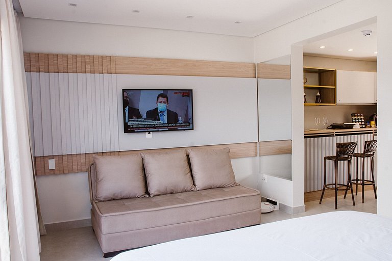 Qavi - Flat completo com vista piscina #ÎledePipa