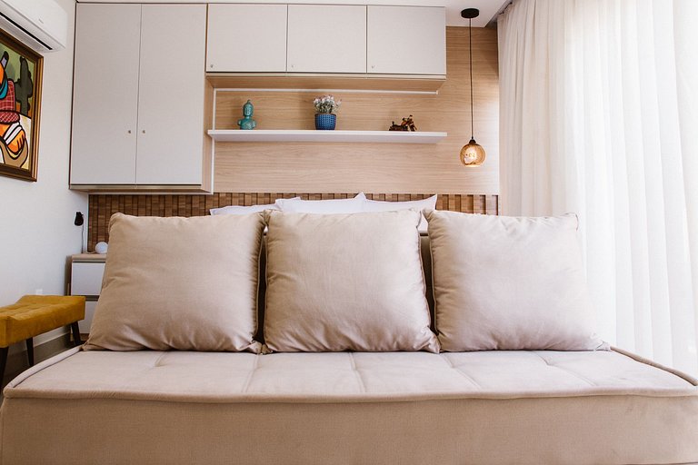 Qavi - Flat completo com vista piscina #ÎledePipa