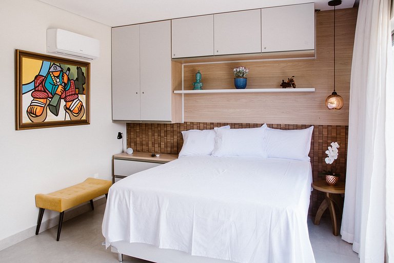 Qavi - Flat completo com vista piscina #ÎledePipa