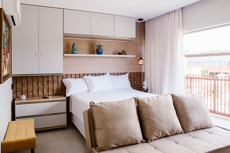 Qavi - Flat completo com vista piscina #ÎledePipa