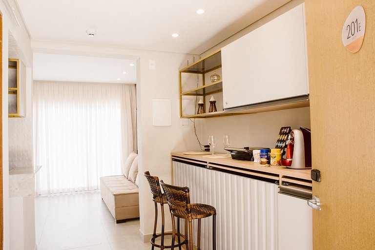 Qavi - Flat completo com vista piscina #ÎledePipa