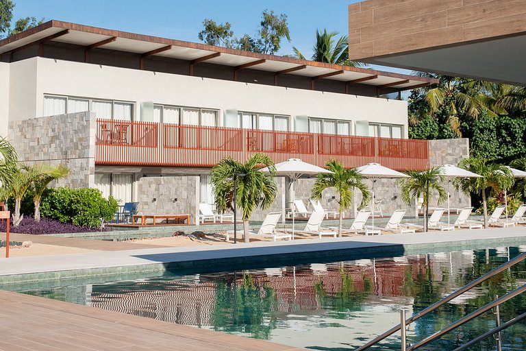 Qavi - Flat completo com vista piscina #ÎledePipa