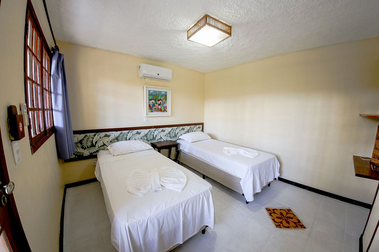 Qavi - Villa di Milos Suíte Frente Piscina #Pipa