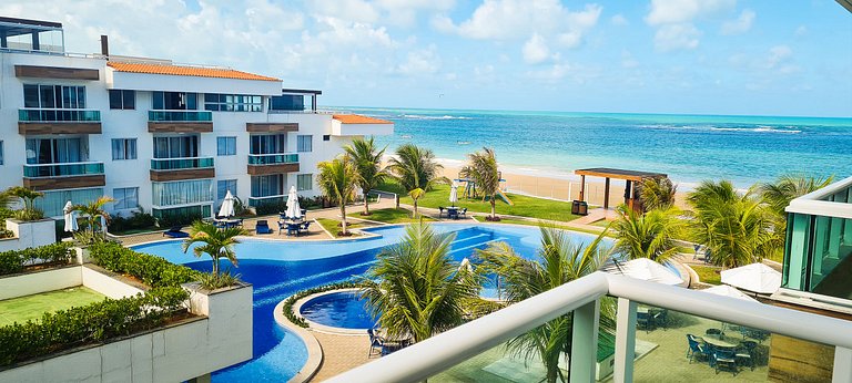 Flat em Resort Beira Mar na Praia de Búzios - Qavi