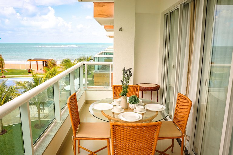 Flat em Resort Beira Mar na Praia de Búzios - Qavi