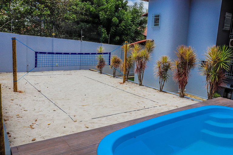 Casa com Excelente Área de Lazer em Ponta Negra