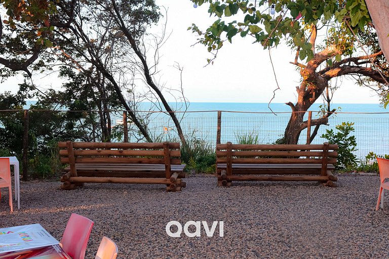 Qavi - Suíte Vista Mar na Rua Principal de Pipa