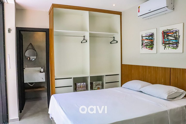 Qavi - Casa luxuosa em condomínio fechado na praia da Pipa -