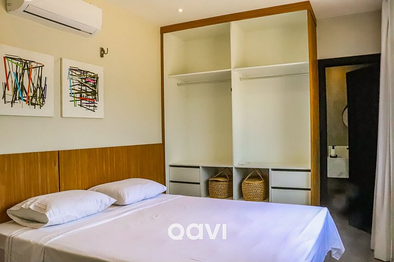 Qavi - Casa luxuosa em condomínio fechado na praia da Pipa -