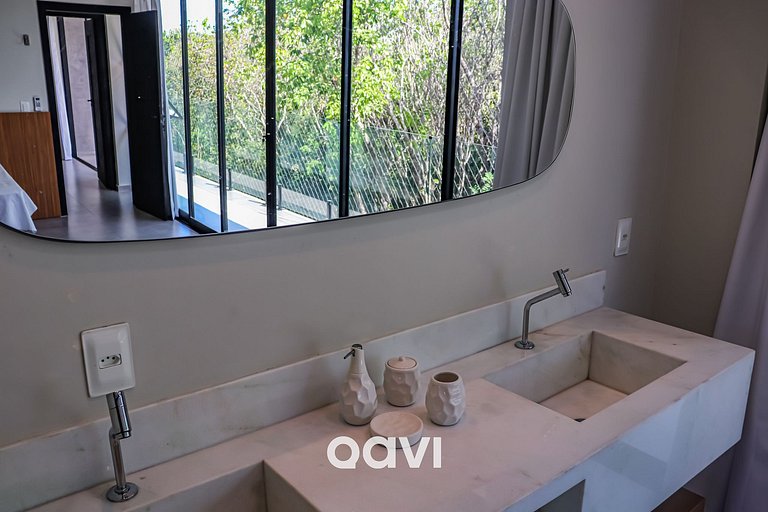 Qavi - Casa luxuosa em condomínio fechado na praia da Pipa -