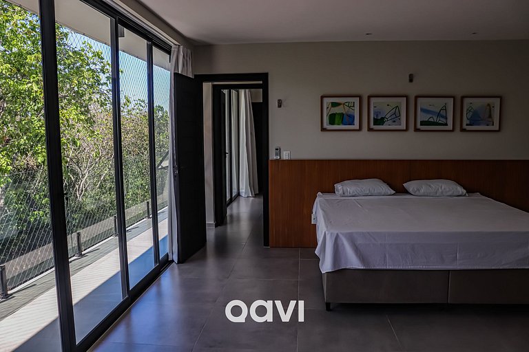 Qavi - Casa luxuosa em condomínio fechado na praia da Pipa -