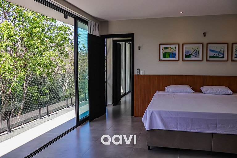 Qavi - Casa luxuosa em condomínio fechado na praia da Pipa -