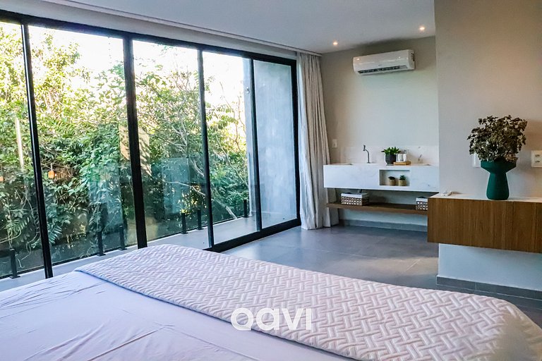 Qavi - Casa luxuosa em condomínio fechado na praia da Pipa -