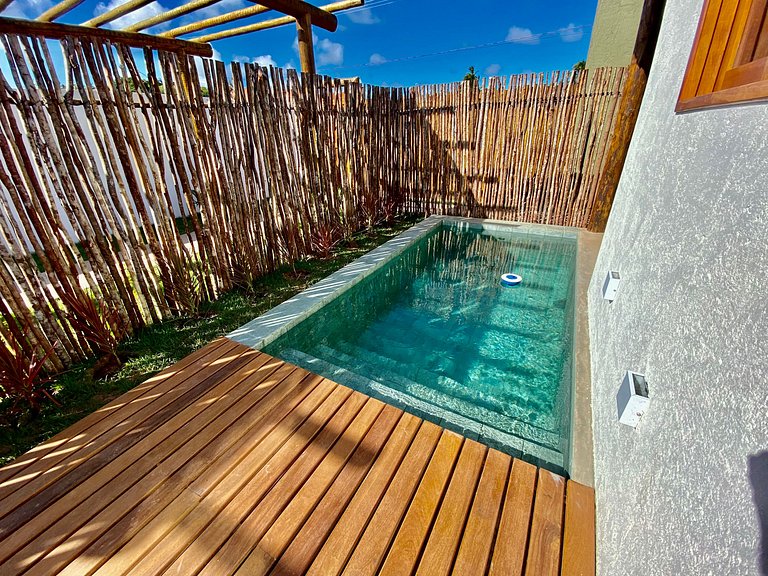 Chalé Charmoso Piscina Jubaia Milagres by Qavi