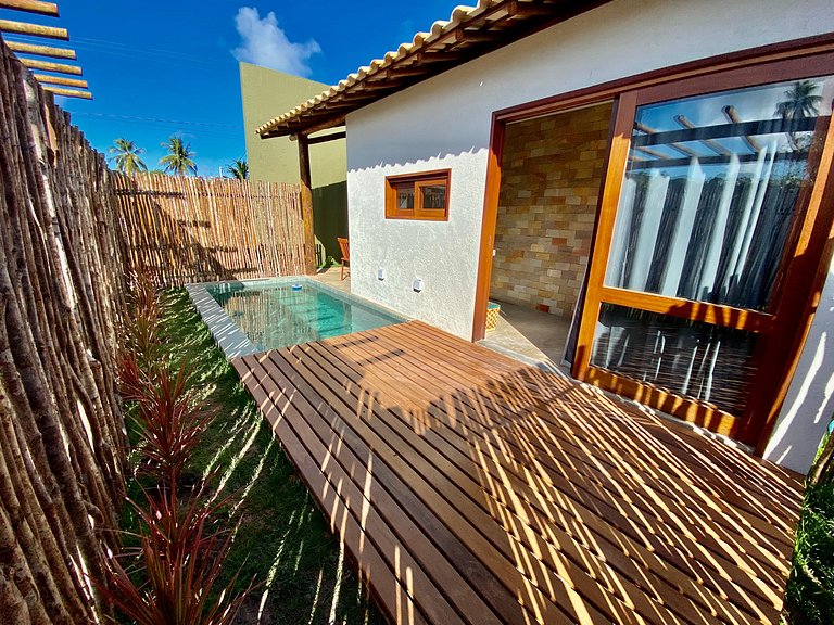 Chalé Aconchegante Piscina Jubaia Milagres by Qavi