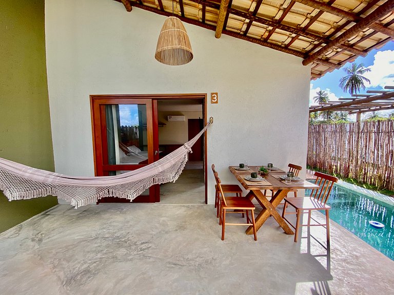 Chalé Refúgio Piscina Jubaia Milagres by Qavi