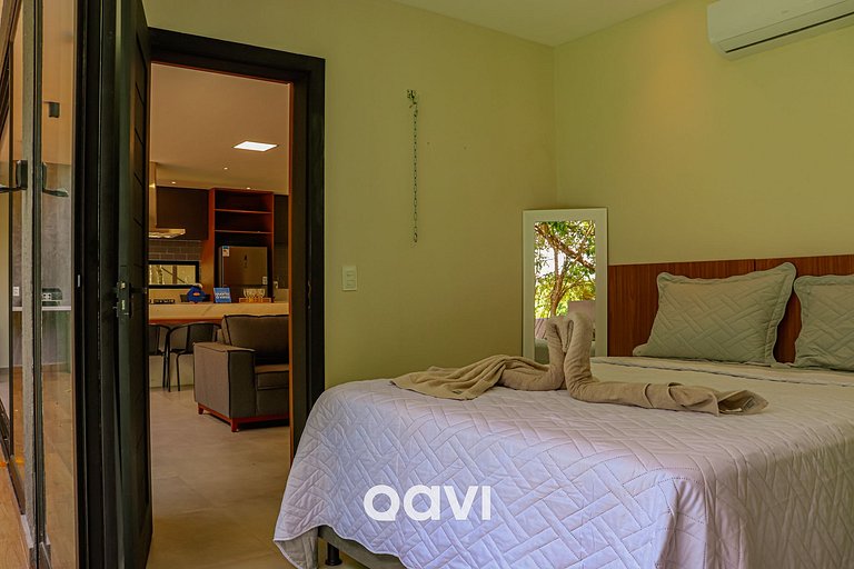 Qavi - Casa luxuosa em condomínio fechado na praia da Pipa -