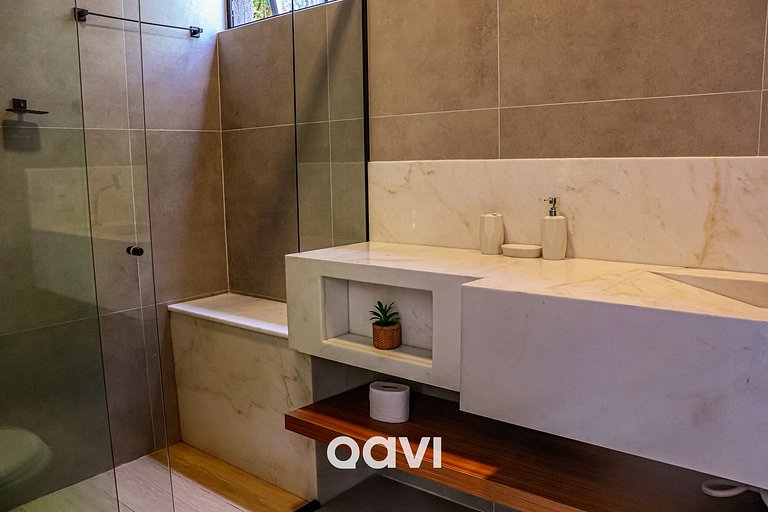 Qavi - Casa luxuosa em condomínio fechado na praia da Pipa -