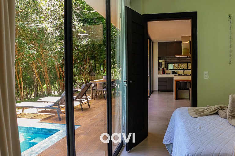 Qavi - Casa luxuosa em condomínio fechado na praia da Pipa -