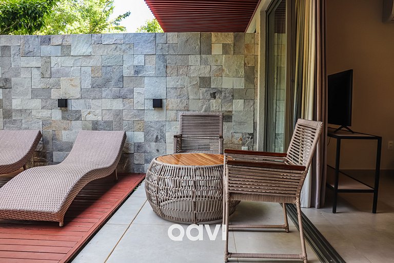 Flat Ile de Pipa Deck Molhado Cartagena by QAVI