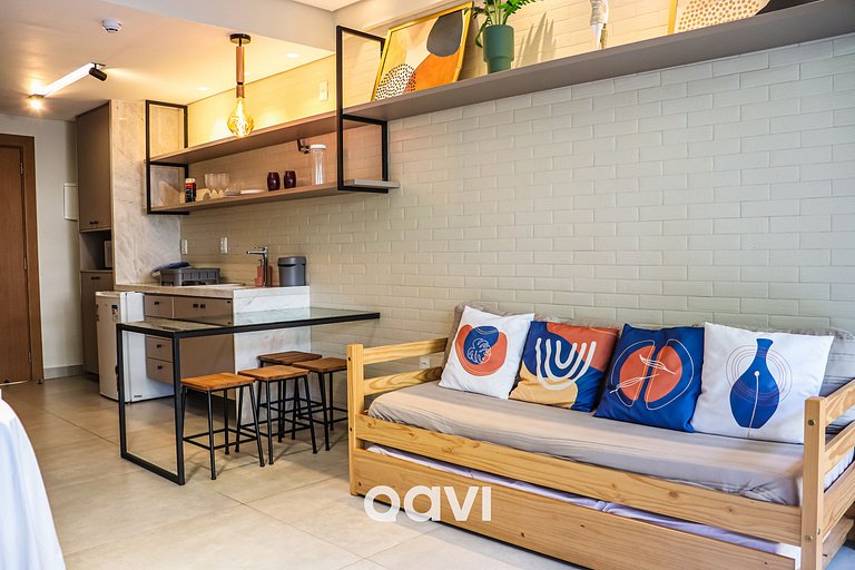 Qavi - Flat completo com piscina privativa #ÎledePipa
