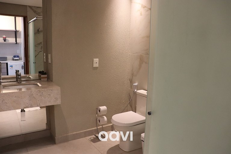 Flat Ile de Pipa Deck Molhado Cartagena by QAVI