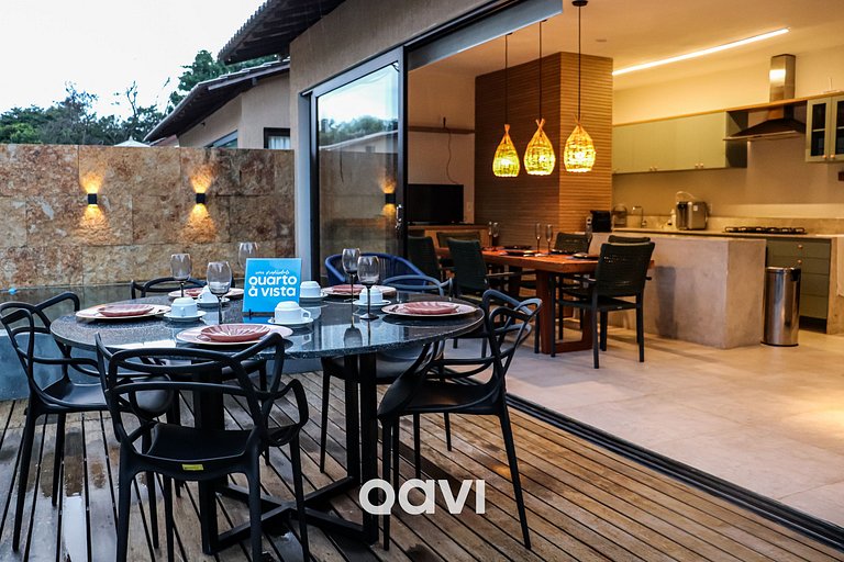 Qavi - Bangalô luxuoso com piscina privativa na praia da Pip