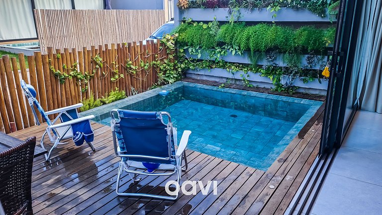 Qavi - Bangalô com piscina #FontesDaPipa13