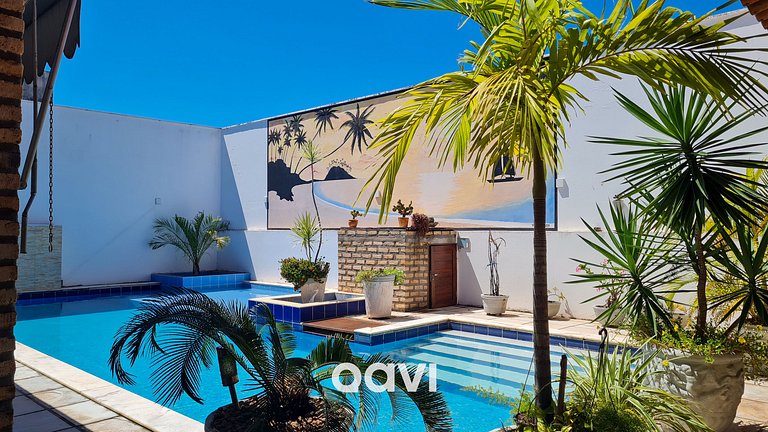 Casa Tropical Com Piscina em Touros by Qavi