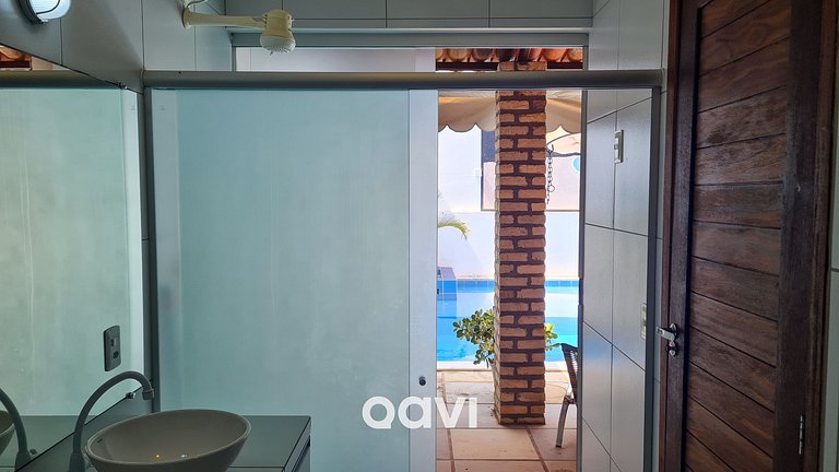 Casa Tropical Com Piscina em Touros by Qavi