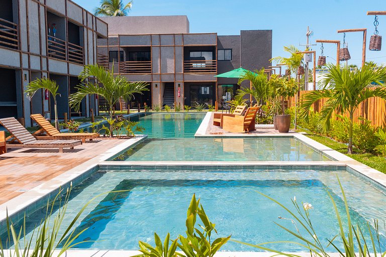 Apartamento com Varanda Gamboa Milagres by Qavi