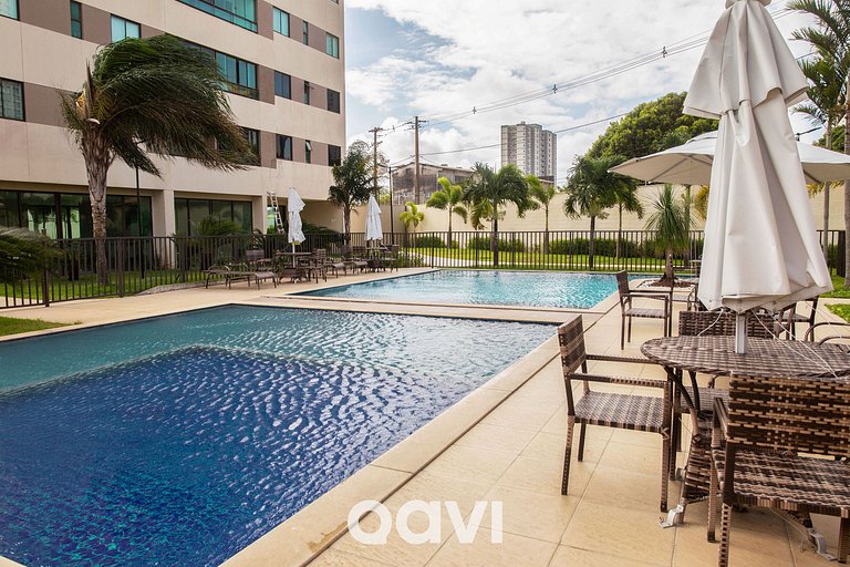 Apto aconchegante no melhor de Ponta Negra by Qavi