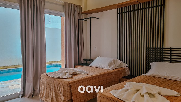 Casa com piscina privativa em Pipa by QAVI