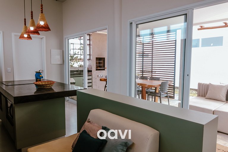 Casa com piscina privativa by Qavi #Flamingos09
