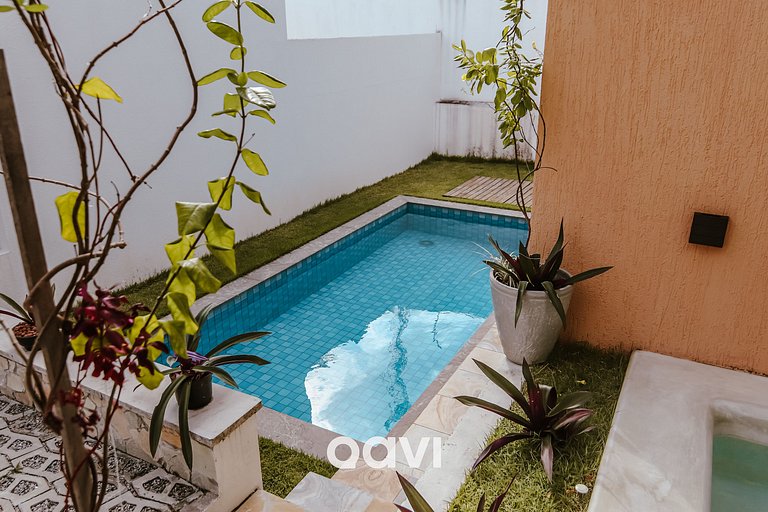 Casa com piscina privativa by Qavi #Flamingos09