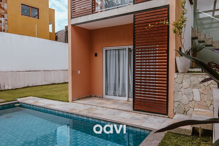 Casa com piscina privativa by Qavi #Flamingos09