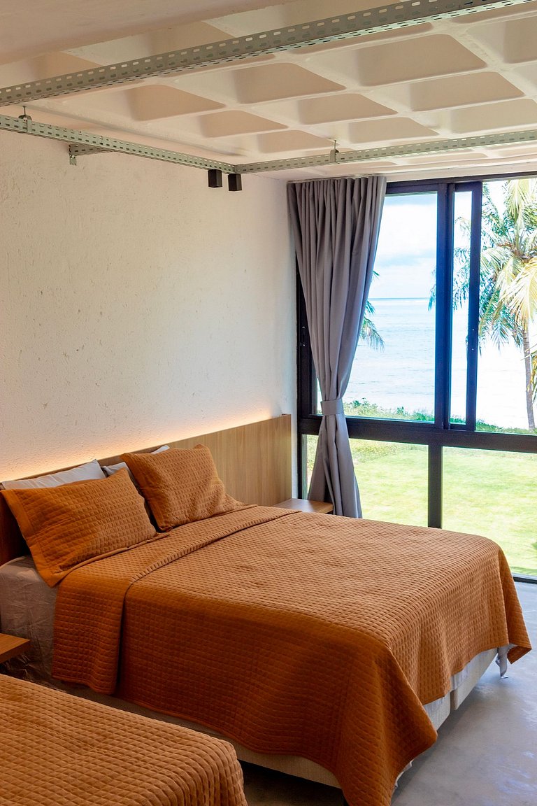 Qavi - Casa Kamará na Beira Mar em Milagres