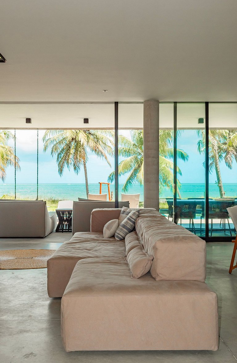 Qavi - Casa Kamará na Beira Mar em Milagres