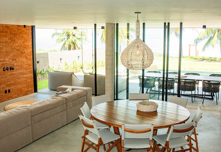 Qavi - Casa Kamará na Beira Mar em Milagres