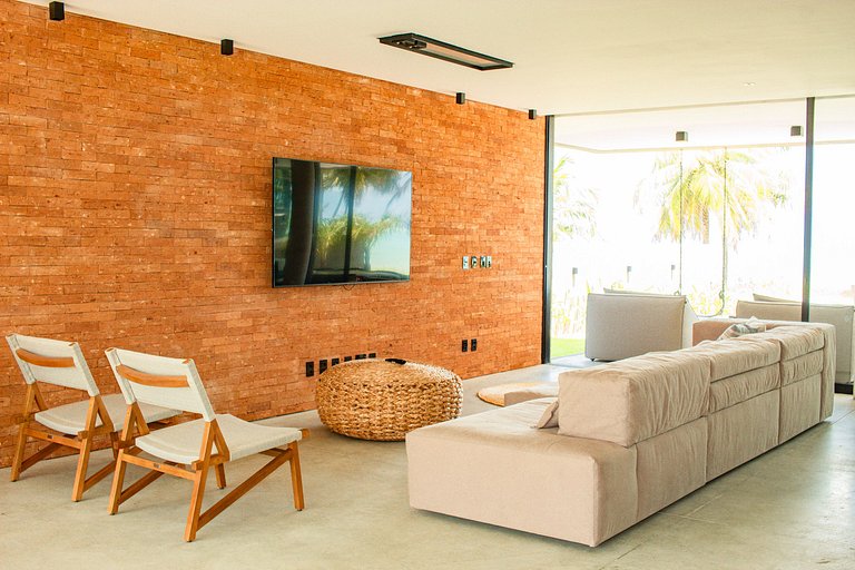 Qavi - Casa Kamará na Beira Mar em Milagres