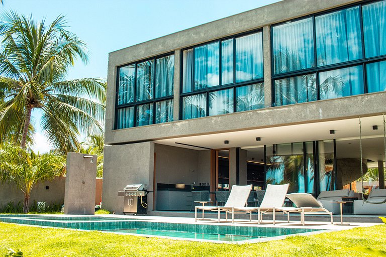 Qavi - Casa Kamará na Beira Mar em Milagres