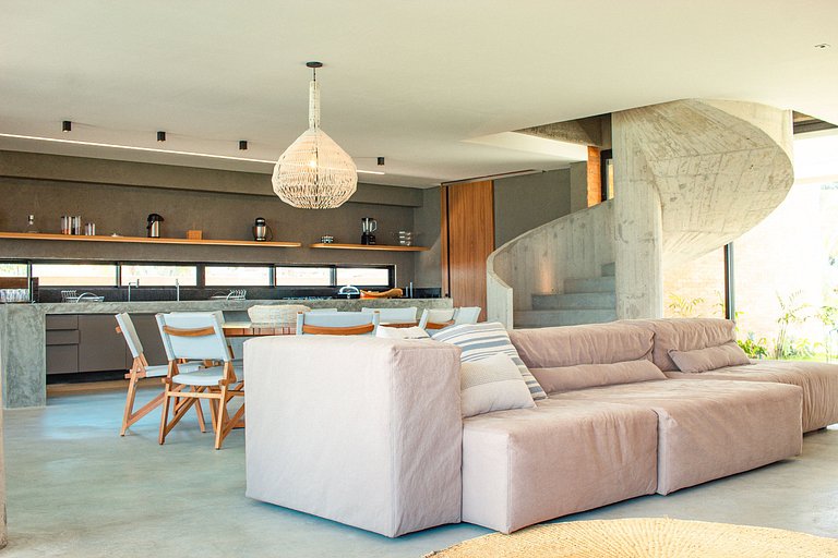 Qavi - Casa Kamará na Beira Mar em Milagres