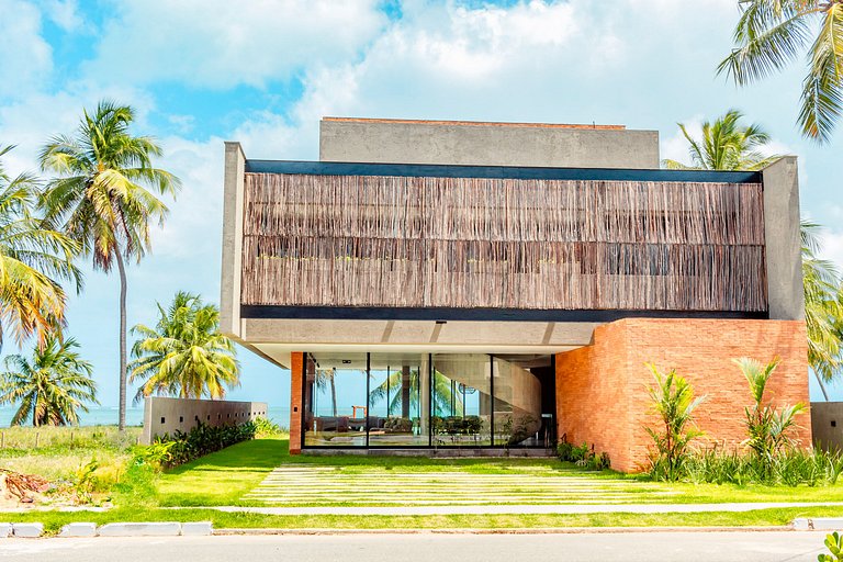 Qavi - Casa Kamará na Beira Mar em Milagres