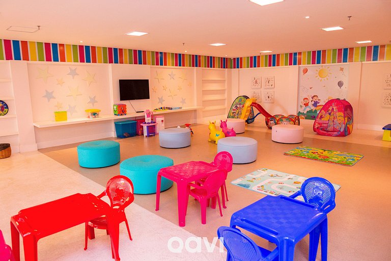 Qavi - Flat Resort Beira Mar Cotovelo #InMare322