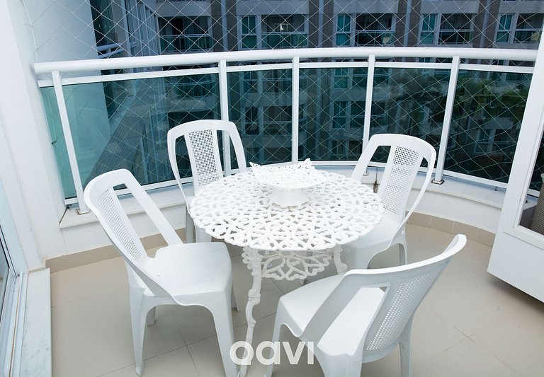 Qavi - Flat Resort Beira Mar Cotovelo #InMare322